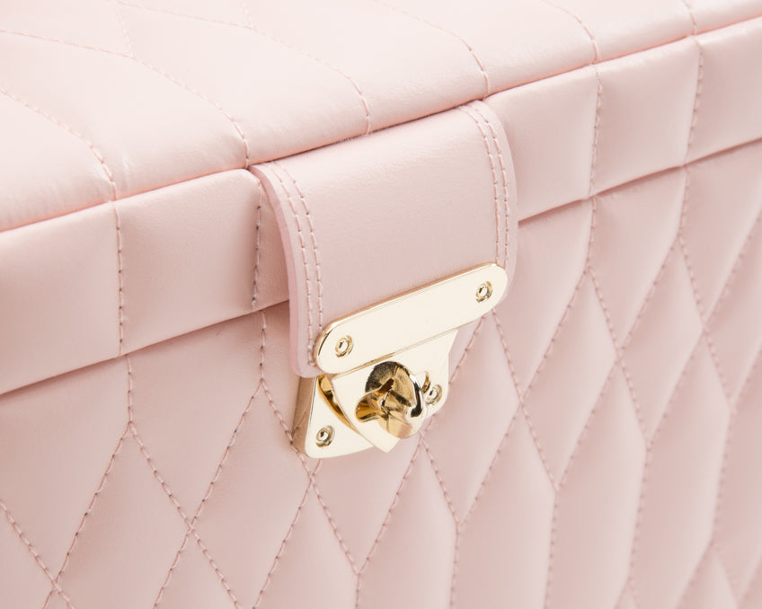 WOLF Jewellery Box Caroline Large Rose Quartz 329615 Image 4