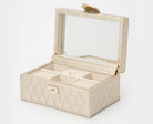 Wolf Jewellery Box Caroline Small Champagne 329846 Image 1