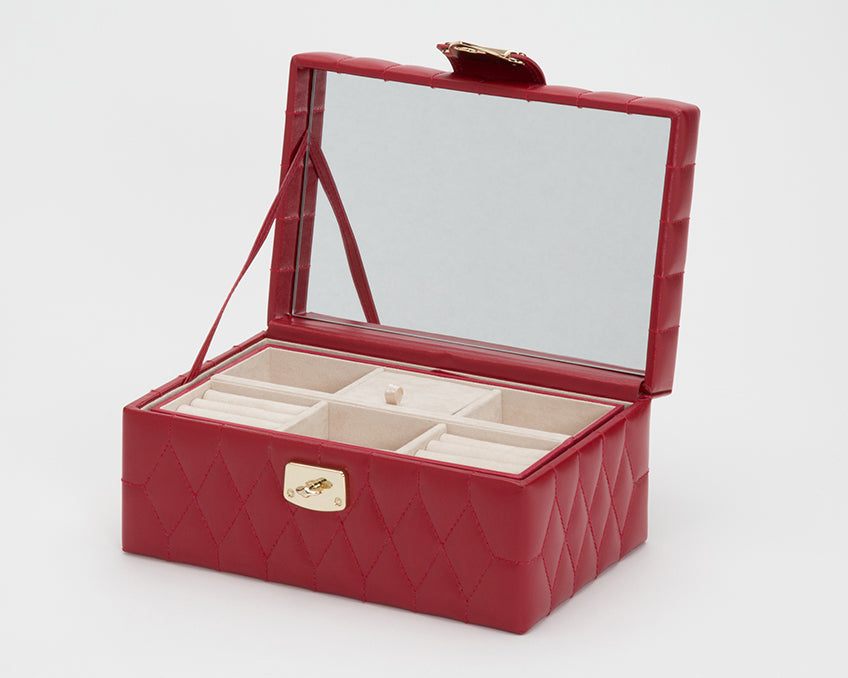 Wolf Jewellery Box Caroline Small Red 329872 Image 3