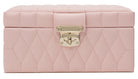 Wolf Jewellery Box Caroline Small Rose Quartz 329815 Image 2