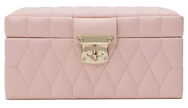 Wolf Jewellery Box Caroline Small Rose Quartz 329815 Image 2