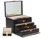 Wolf Jewellery Box Chloe Extra Large Black 301602 Image 1