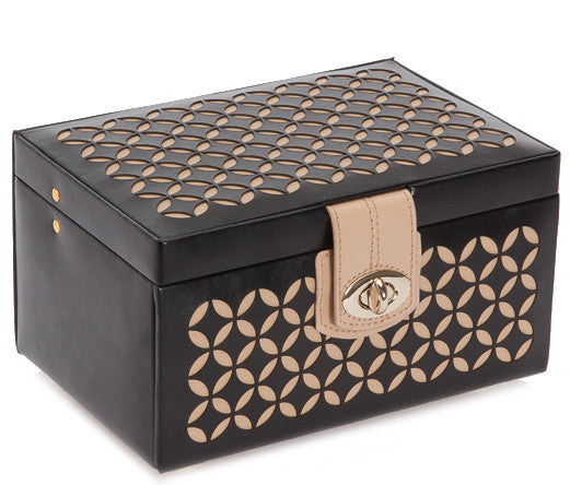Wolf Jewellery Box Chloe Small Black 301102 Image 3