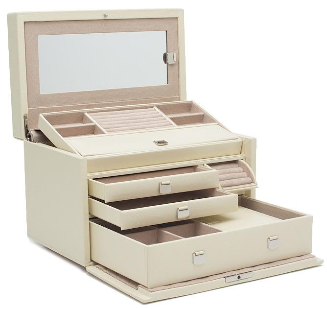 WOLF Jewellery Box London Medium Cream 315153 Image 1
