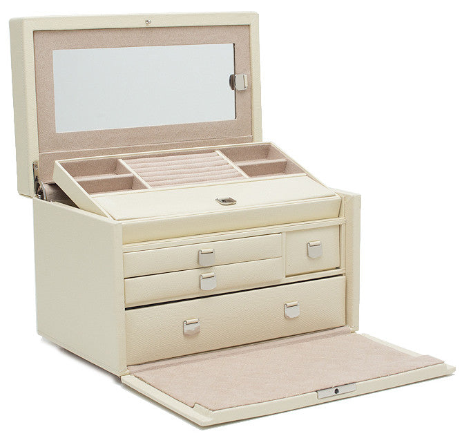 WOLF Jewellery Box London Medium Cream 315153 Image 3