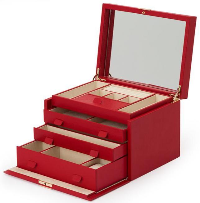 WOLF Jewellery Box Palermo Large Red 213072 Image 1
