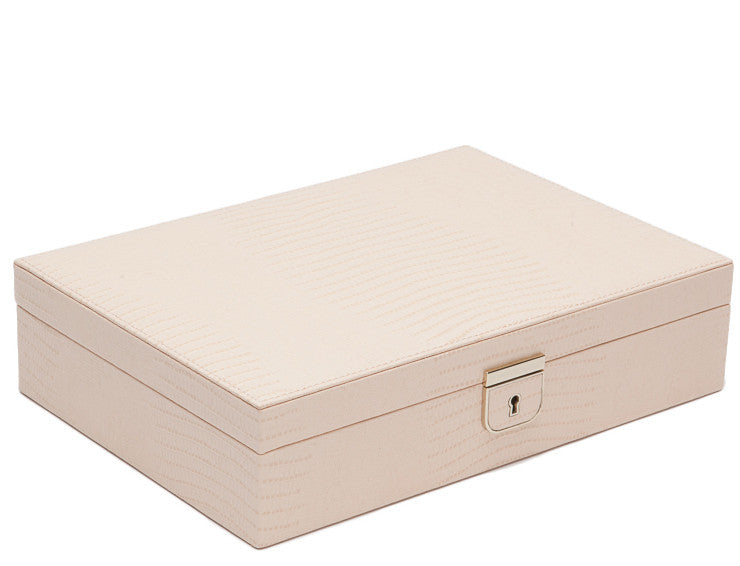 Wolf Jewellery Box Palermo Medium Flat Blush Lizard 213294 Image 2