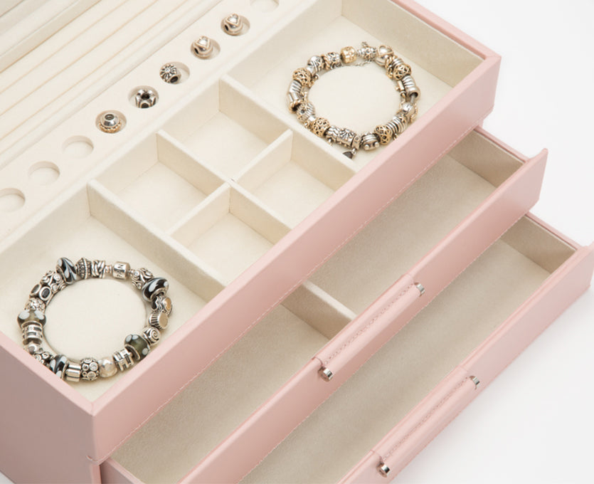 WOLF Jewellery Box Sophia Rose Quartz 392015 Image 5