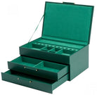 WOLF Jewellery Box Sophia With Drawers Forest Green 392012 Image 1