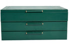 WOLF Jewellery Box Sophia With Drawers Forest Green 392012 Image 5