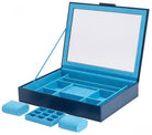 WOLF Jewellery Box Sophia With Window Indigo 392417 Image 2