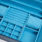 WOLF Jewellery Box Sophia With Window Indigo 392417 Image 6