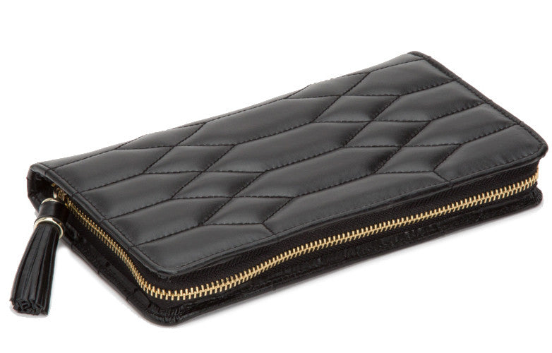 WOLF Jewellery Case Caroline Portfolio Black 324871 Image 2