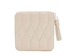 WOLF Jewellery Case Caroline Zip Travel Cream 329953 Image 2