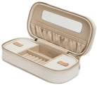 Wolf Jewellery Case Chloe Zip Cream 301253 Image 1