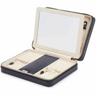 WOLF Jewellery Case Maria Zip Large Navy 766117 Image 1