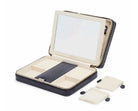 WOLF Jewellery Case Maria Zip Large Navy 766117 Image 4