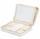WOLF Jewellery Case Maria Zip Large White 766153 Image 1