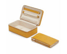 WOLF Jewellery Case Maria Zip Medium Musturd 766393 Image 4