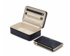 WOLF Jewellery Case Maria Zip Medium Navy 766317 Image 4