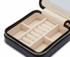 WOLF Jewellery Case Maria Zip Small Navy 766217 Image 3