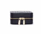 WOLF Jewellery Case Maria Zip Small Navy 766217 Image 4