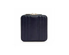 WOLF Jewellery Case Maria Zip Small Navy 766217 Image 5