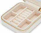 WOLF Jewellery Case Maria Zip Small White 766253 Image 3
