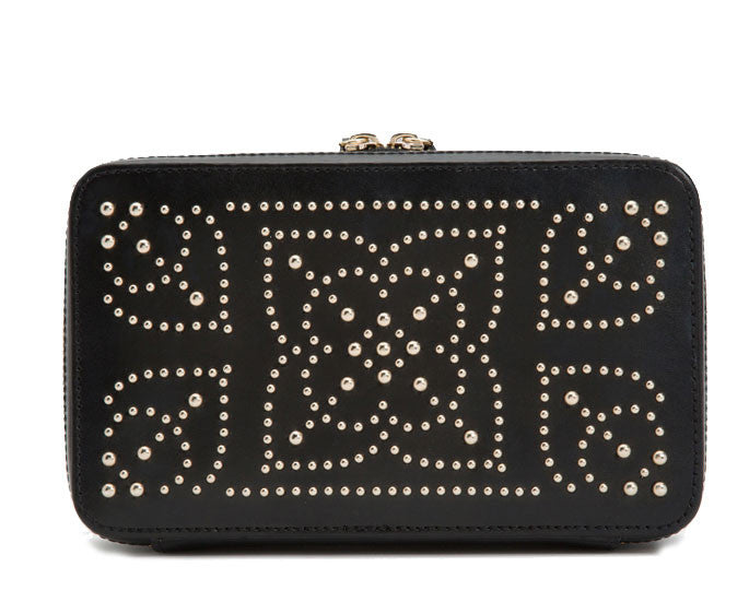 WOLF Jewellery Case Marrakesh Zip Black 308602 Image 1