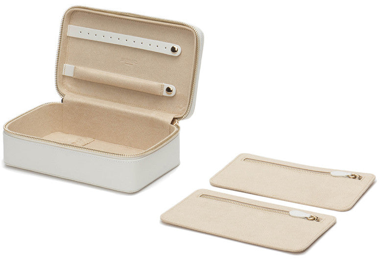 WOLF Jewellery Case Marrakesh Zip Cream 308653 Image 4