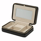 WOLF Jewellery Case Palermo Zip Black Anthracite 213602 Image 1