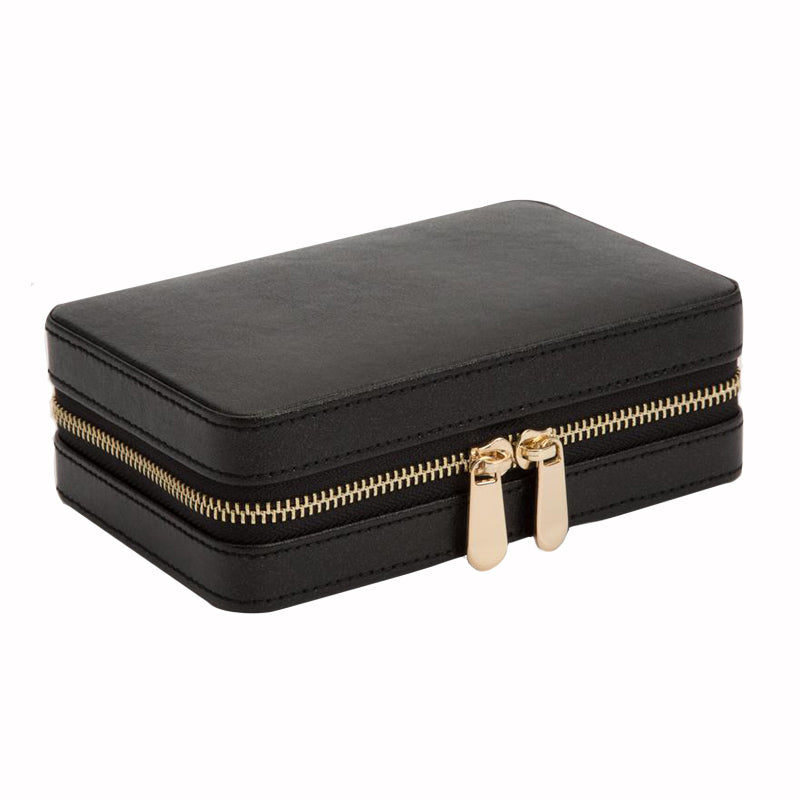 WOLF Jewellery Case Palermo Zip Black Anthracite 213602 Image 3