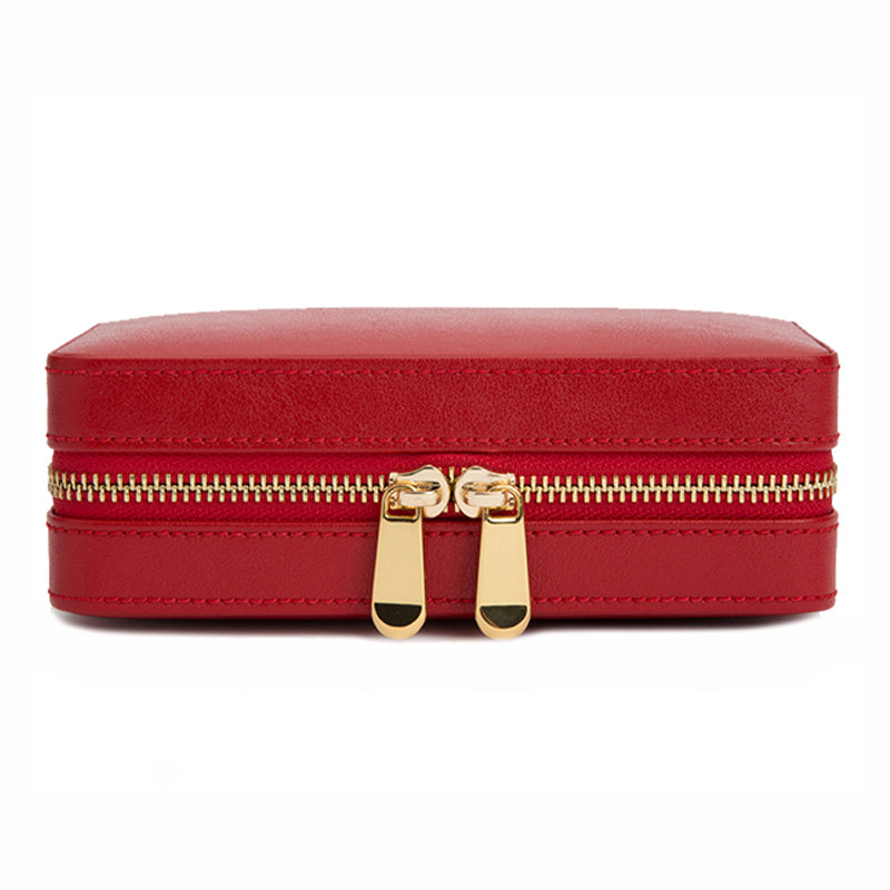 WOLF Jewellery Case Palermo Zip Red 213672 Image 3
