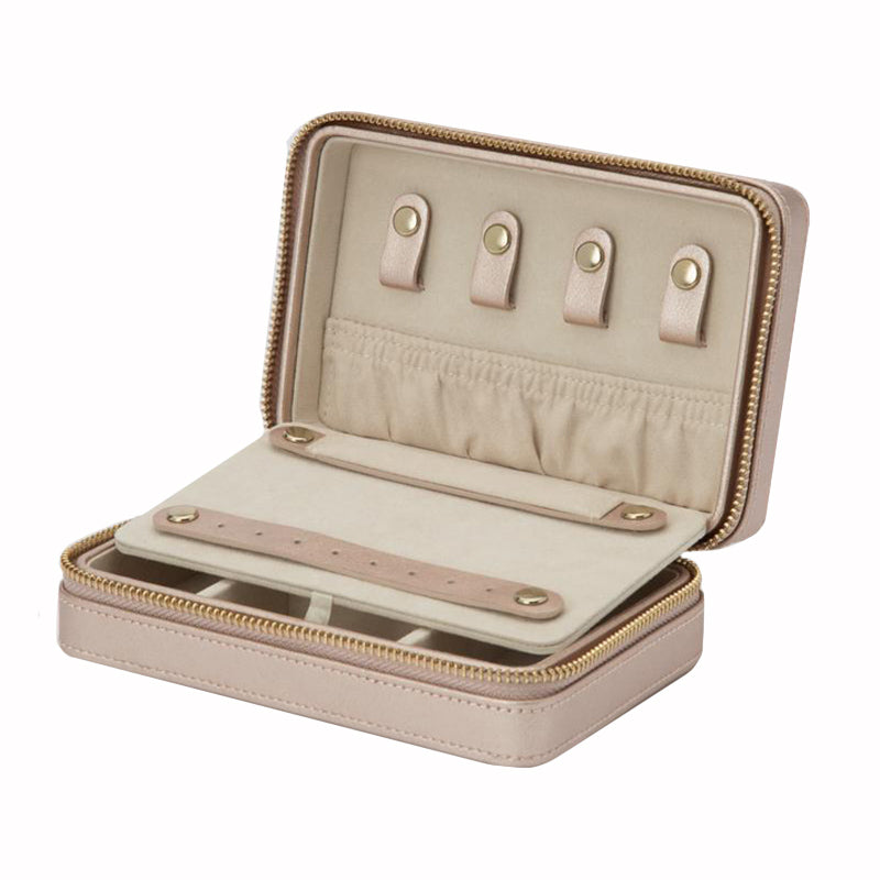 WOLF Jewellery Case Palermo Zip Rose Gold 213616 Image 2
