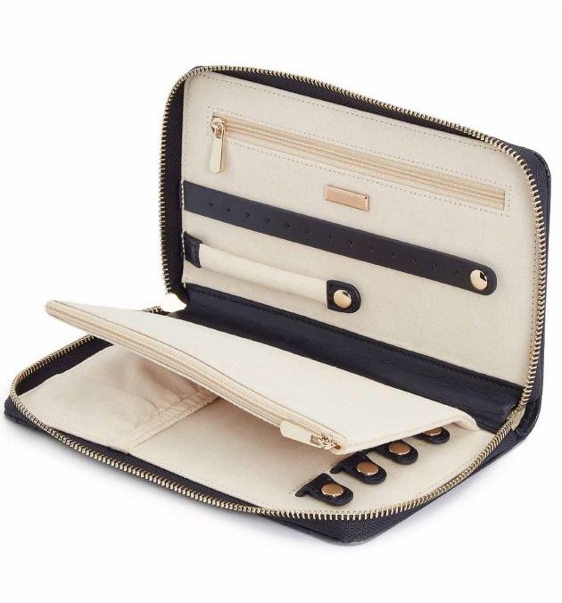 WOLF Jewellery Case Portfolio Maria Navy 766417 Image 1