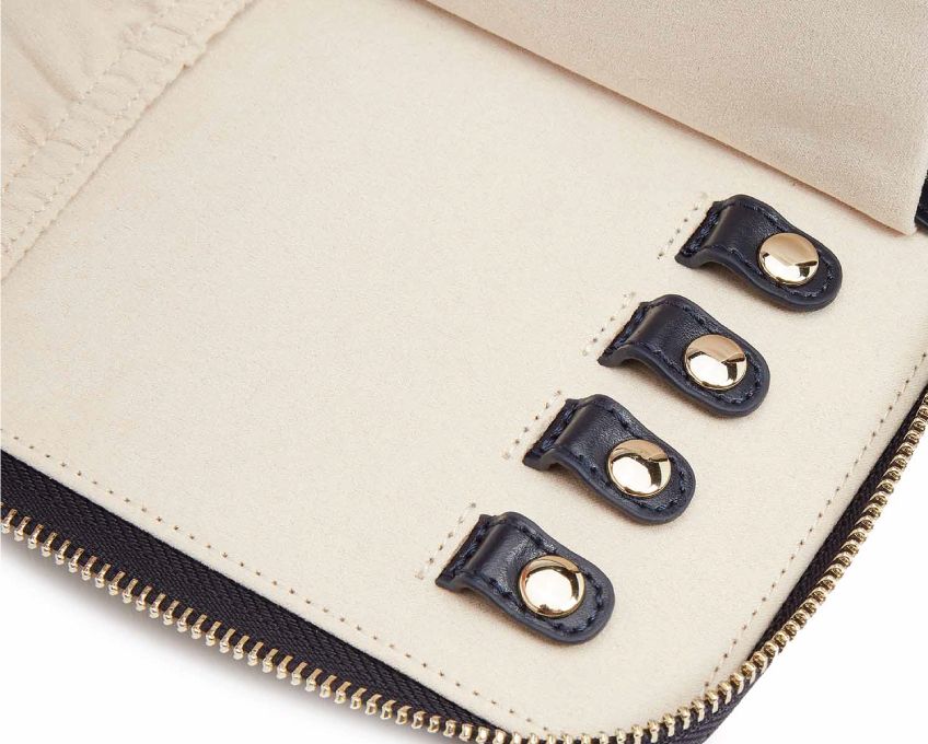 WOLF Jewellery Case Portfolio Maria Navy 766417 Image 3