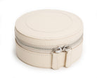 WOLF Jewellery Case Sophia Mini Zip Ivory 392353 Image 3