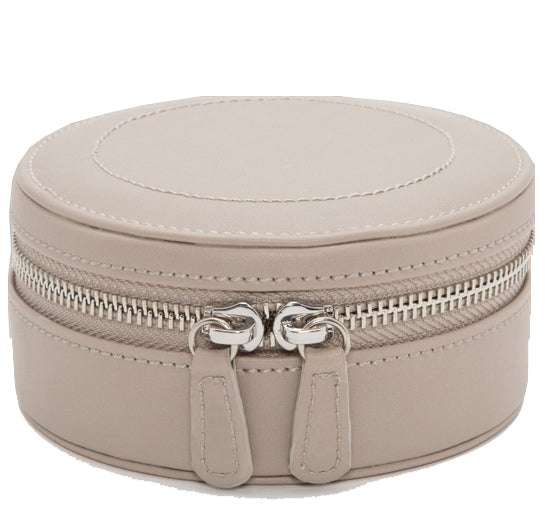 WOLF Jewellery Case Sophia Mini Zip Mink 392321 Image 2