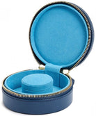 WOLF Jewellery Case Sophia Round Zip Case Indigo 392317 Image 1