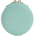 WOLF Jewellery Case Sophia Round Zip Case Jade 392330 Image 3