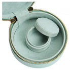 WOLF Jewellery Case Sophia Round Zip Case Jade 392330 Image 6