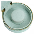 WOLF Jewellery Case Sophia Round Zip Case Jade 392330 Image 7