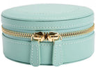 WOLF Jewellery Case Sophia Round Zip Case Jade 392330 Image 8