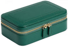 WOLF Jewellery Case Sophia Zip Case Forest Green 392212 Image 2