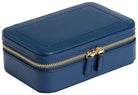 WOLF Jewellery Case Sophia Zip Case Indigo 392217 Image 2