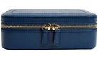 WOLF Jewellery Case Sophia Zip Case Indigo 392217 Image 3