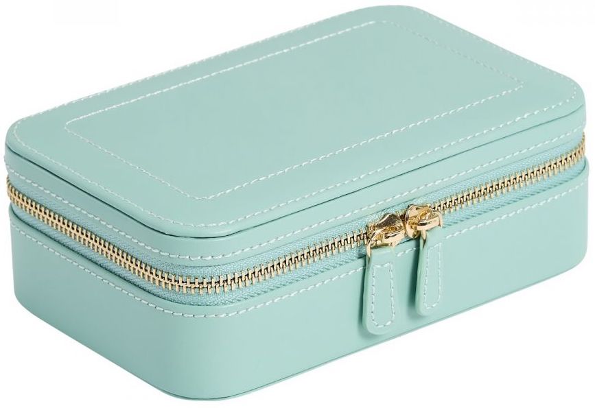 WOLF Jewellery Case Sophia Zip Case Jade 392230 Image 2