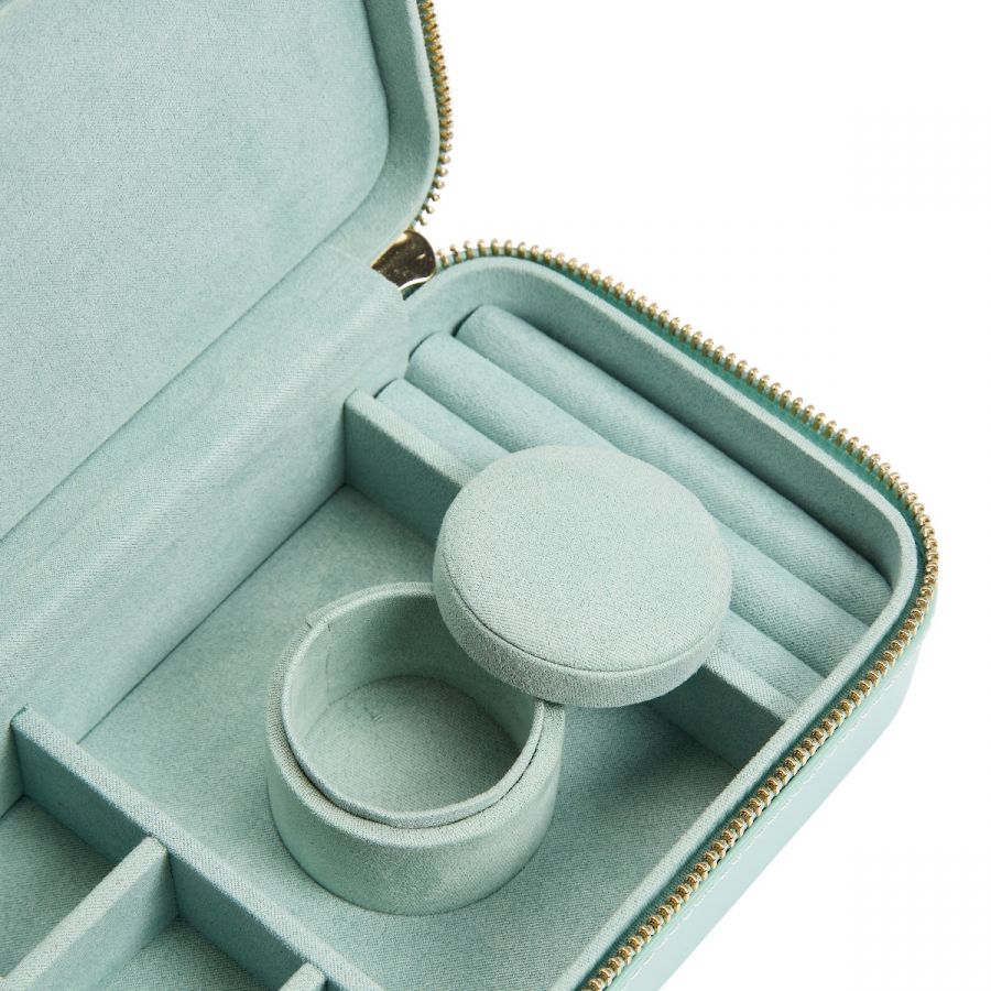 WOLF Jewellery Case Sophia Zip Case Jade 392230 Image 4