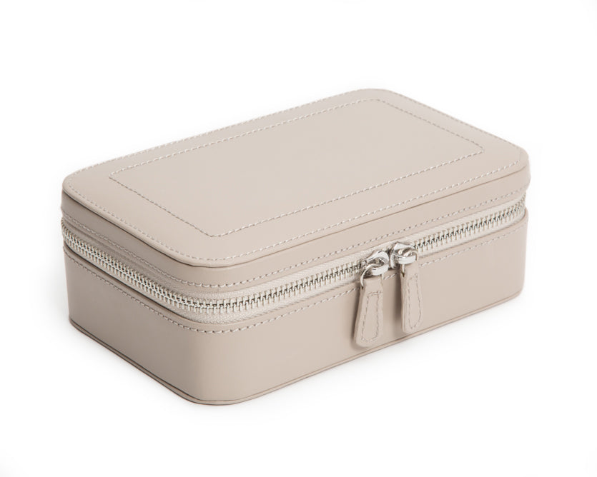 WOLF Jewellery Case Sophia Zip Mink 392221 Image 3