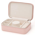 WOLF Jewellery Case Sophia Zip Rose Quartz 392215 Image 1